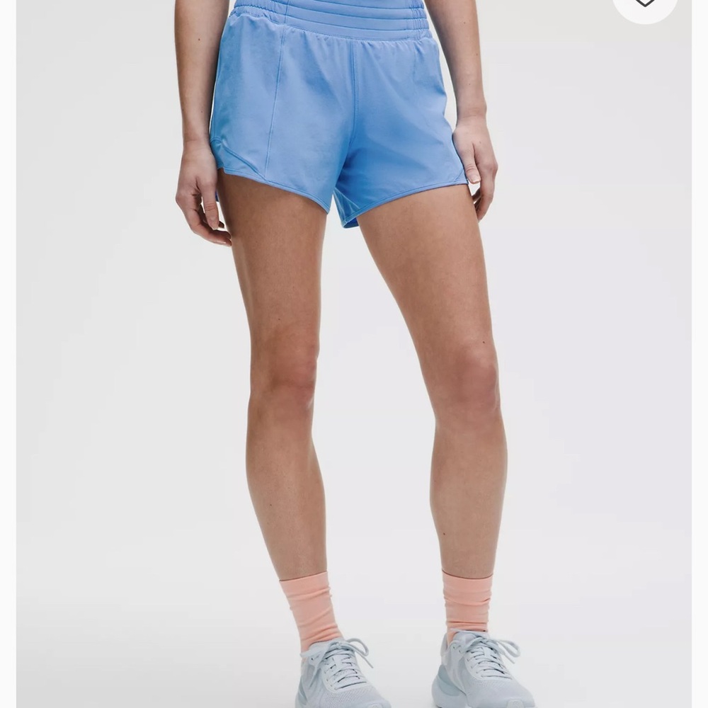 Lululemon Athletica Sky Blue Athletic Shorts